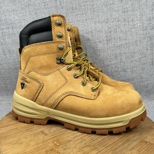 Herman Survivors Boots Mens Size 9 W Steel Toe Leather Work